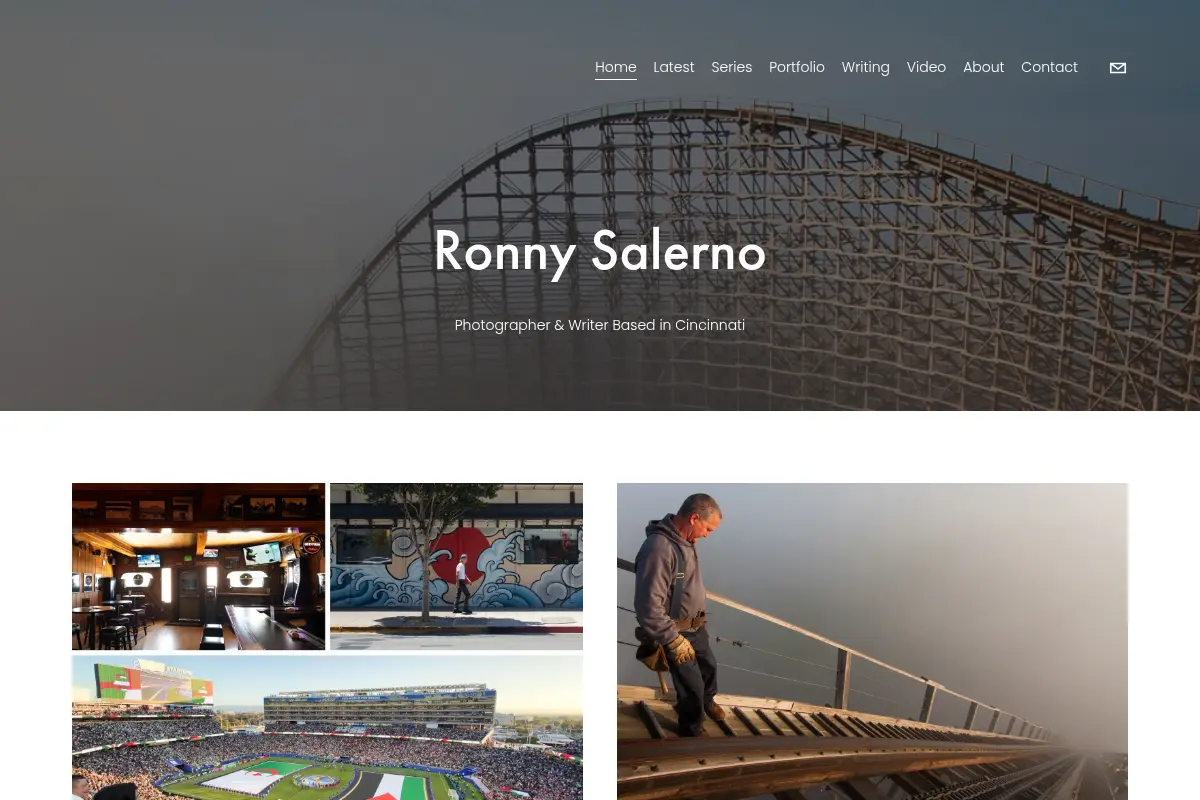 Ronny Salerno - Photographer & Writer