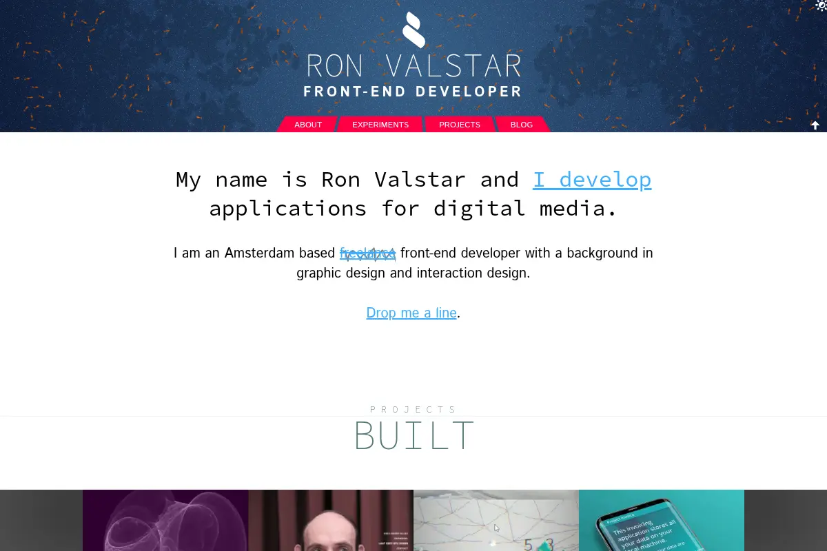 Ron Valstar - front-end developer