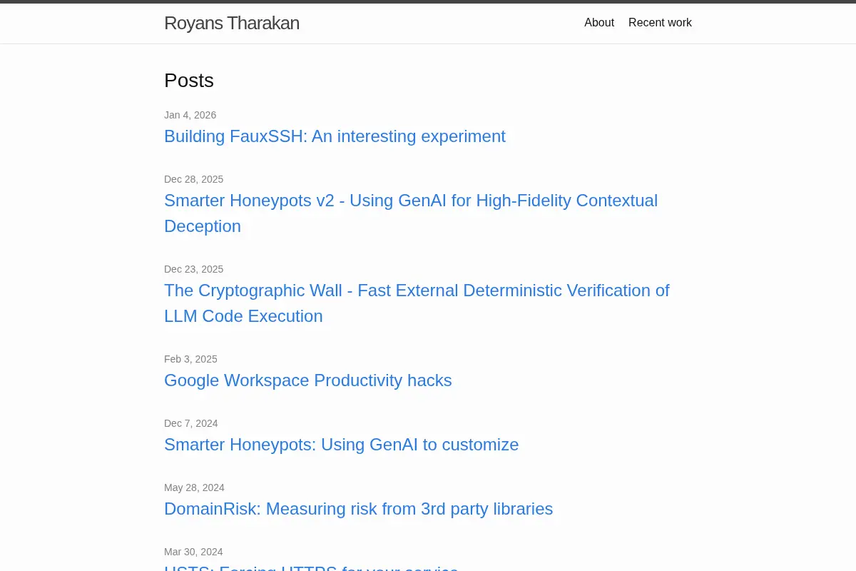 Royans Tharakan