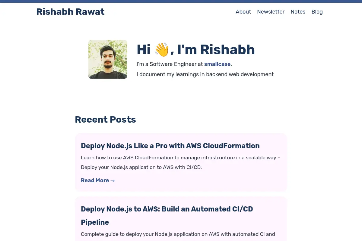 Rishabh Rawat's Blog