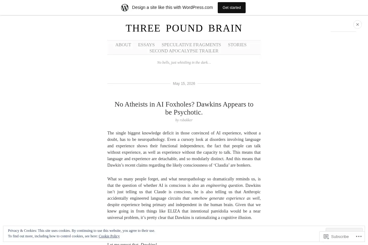 Three Pound Brain