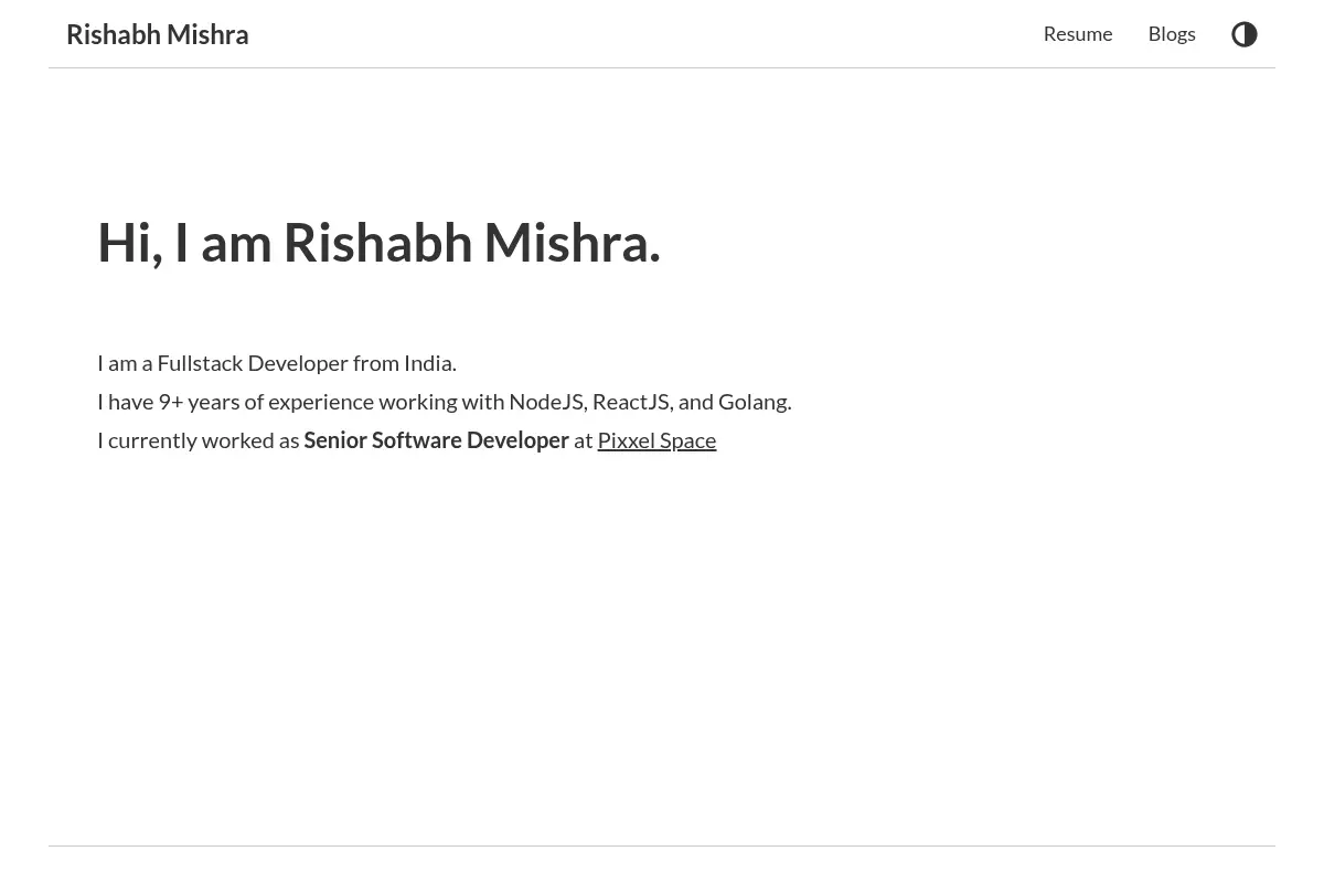 Rishabh Mishra