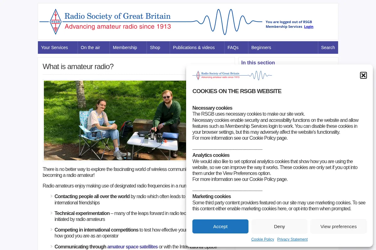What is amateur radio?