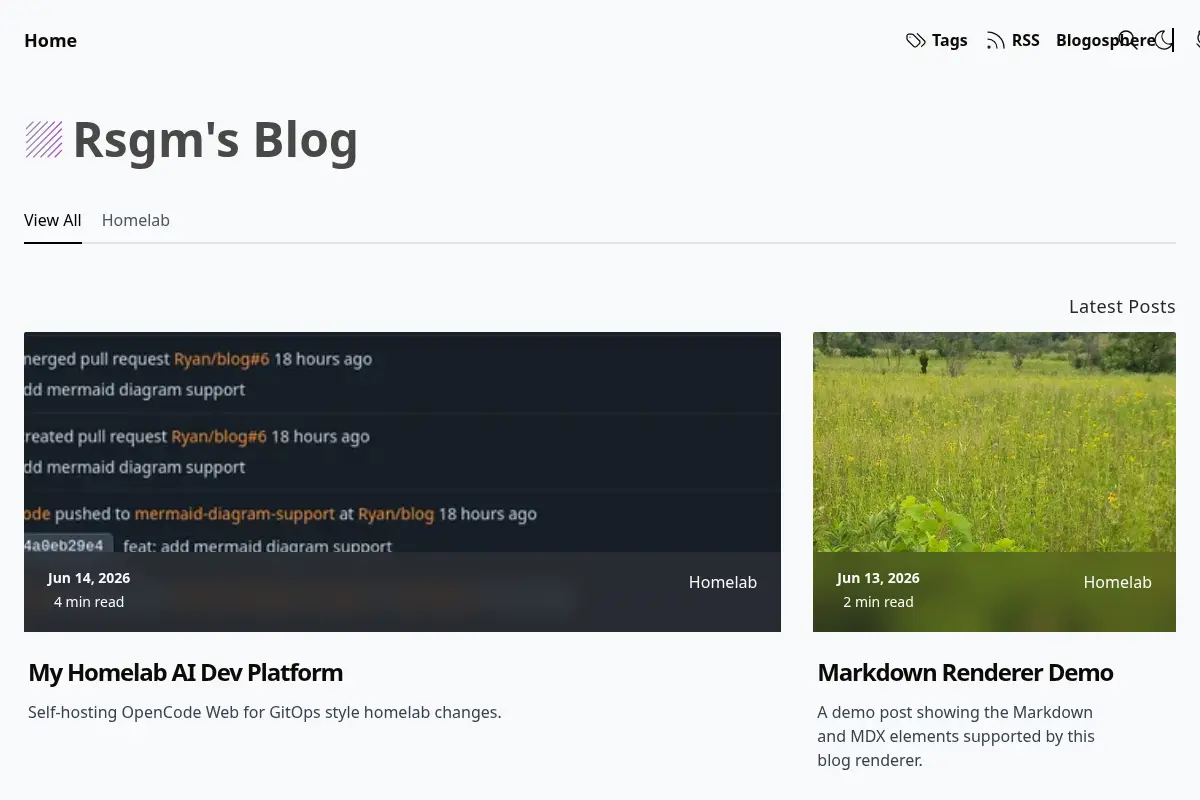 Rsgm's Blog