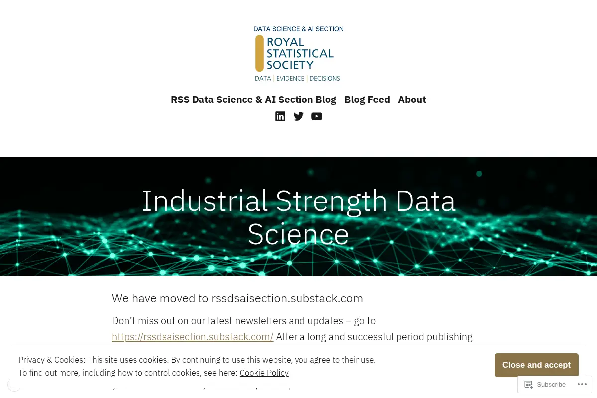 RSS Data Science Section Blog