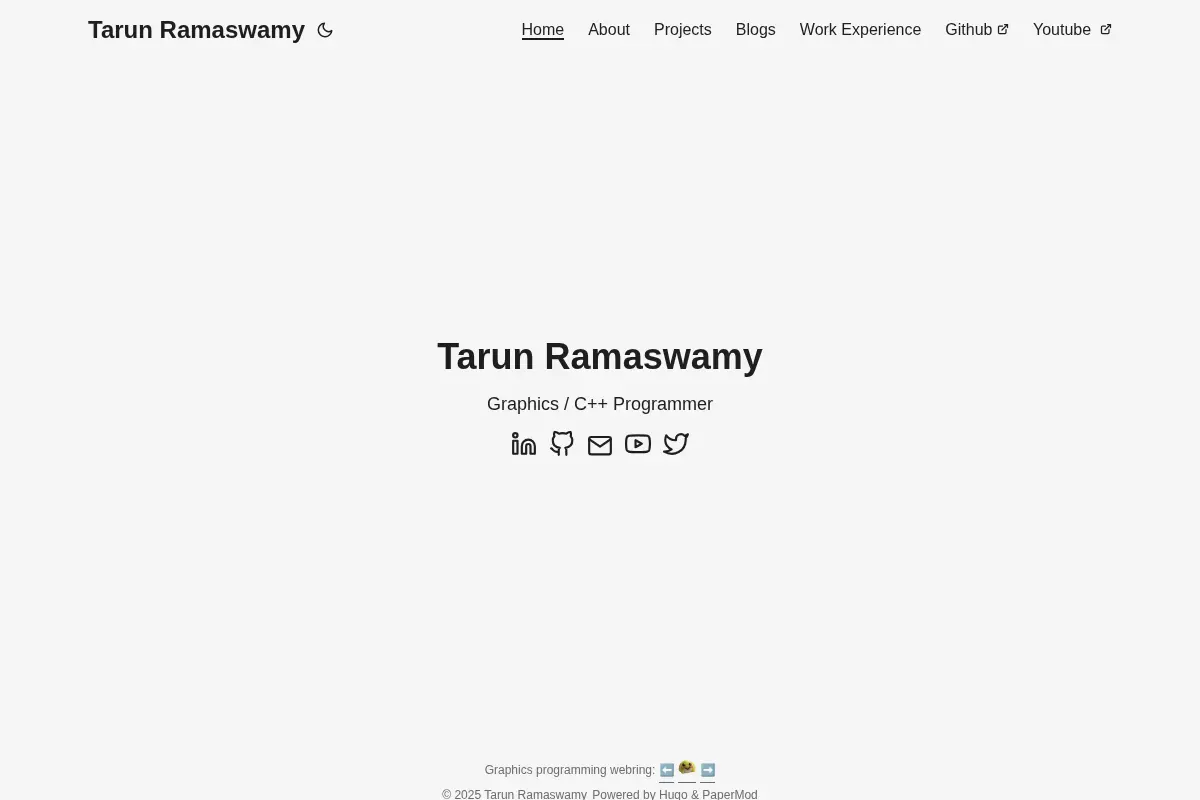 Tarun Ramaswamy