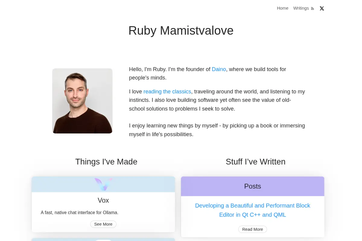 Ruby Mamistvalove