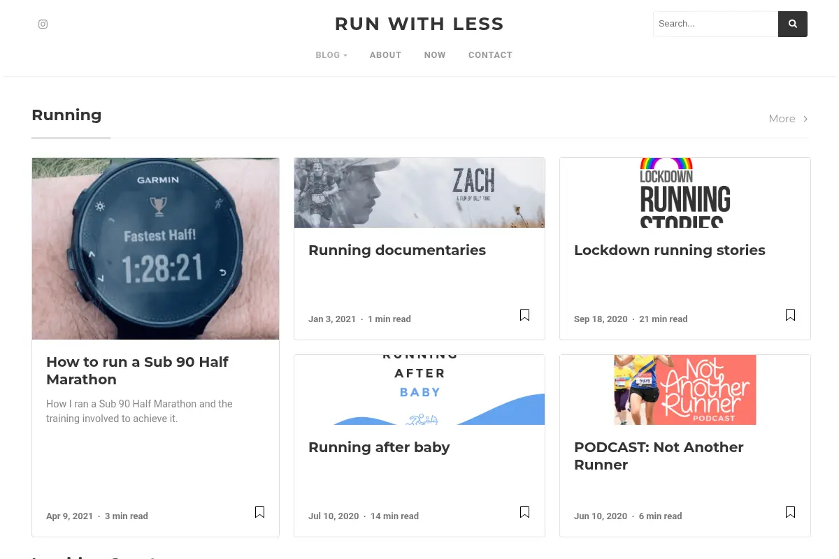 RUN WITH LESS - Simply #RunWithLess