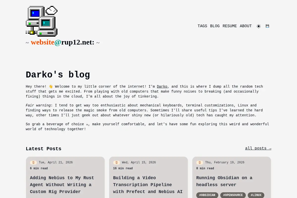 rup12.net | computer ramblings of Darko