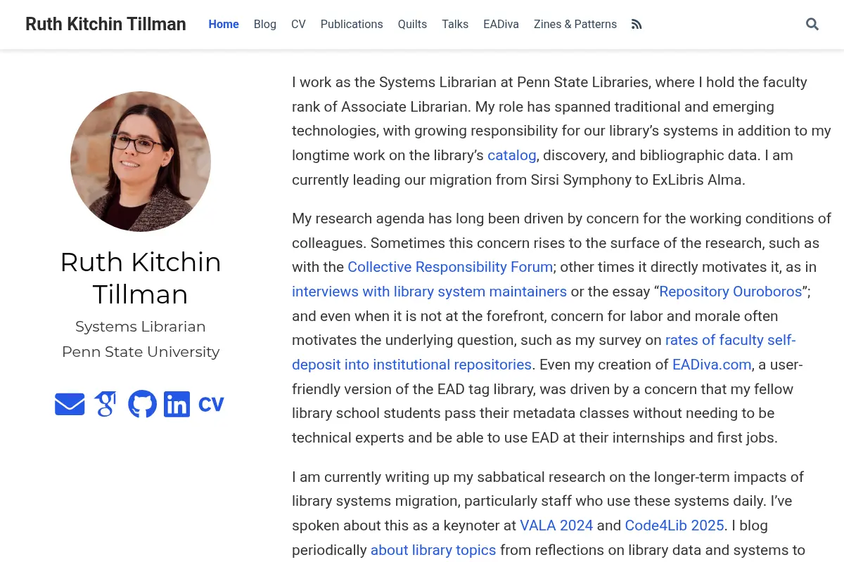 Ruth Kitchin Tillman