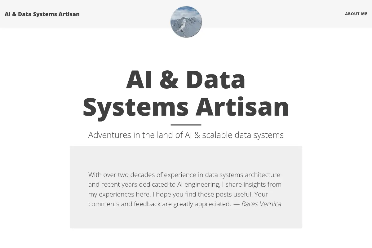 AI & Data Systems Artisan