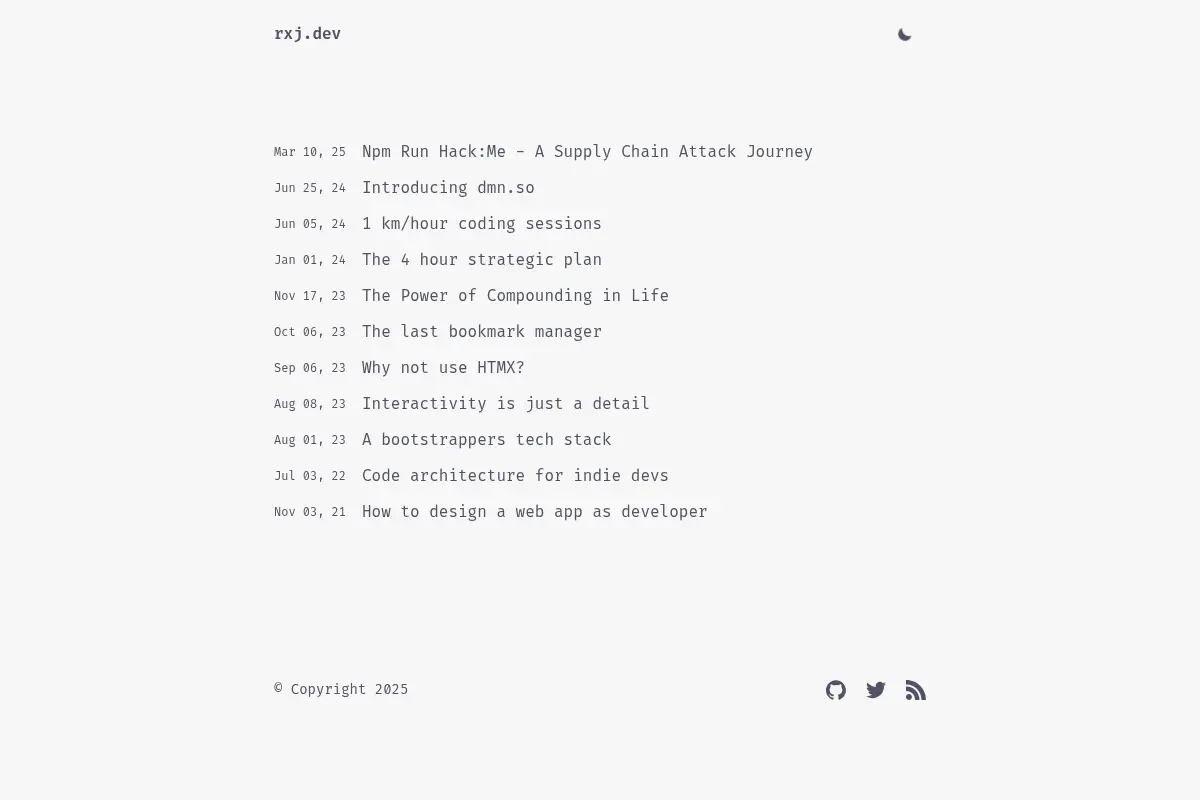 rxj.dev