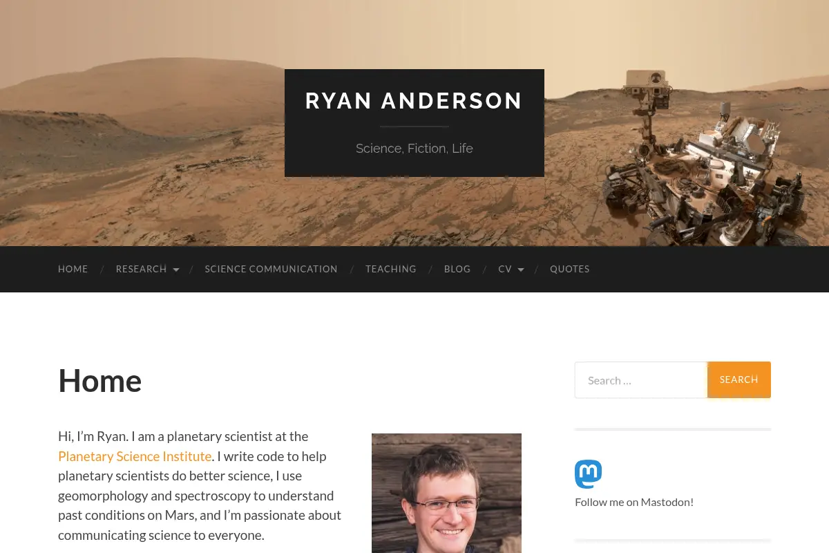 Ryan Anderson – Science, Fiction, Life