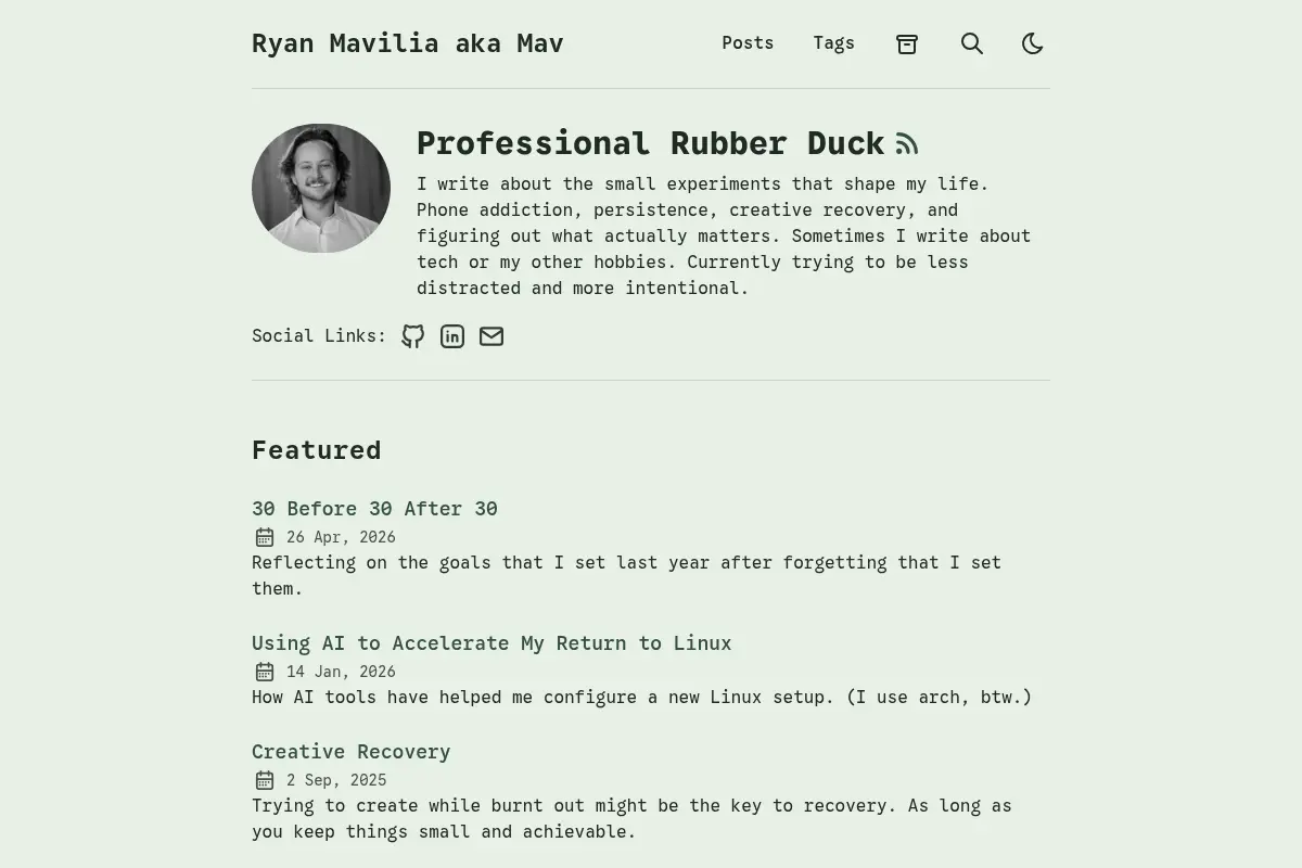 Ryan Mavilia