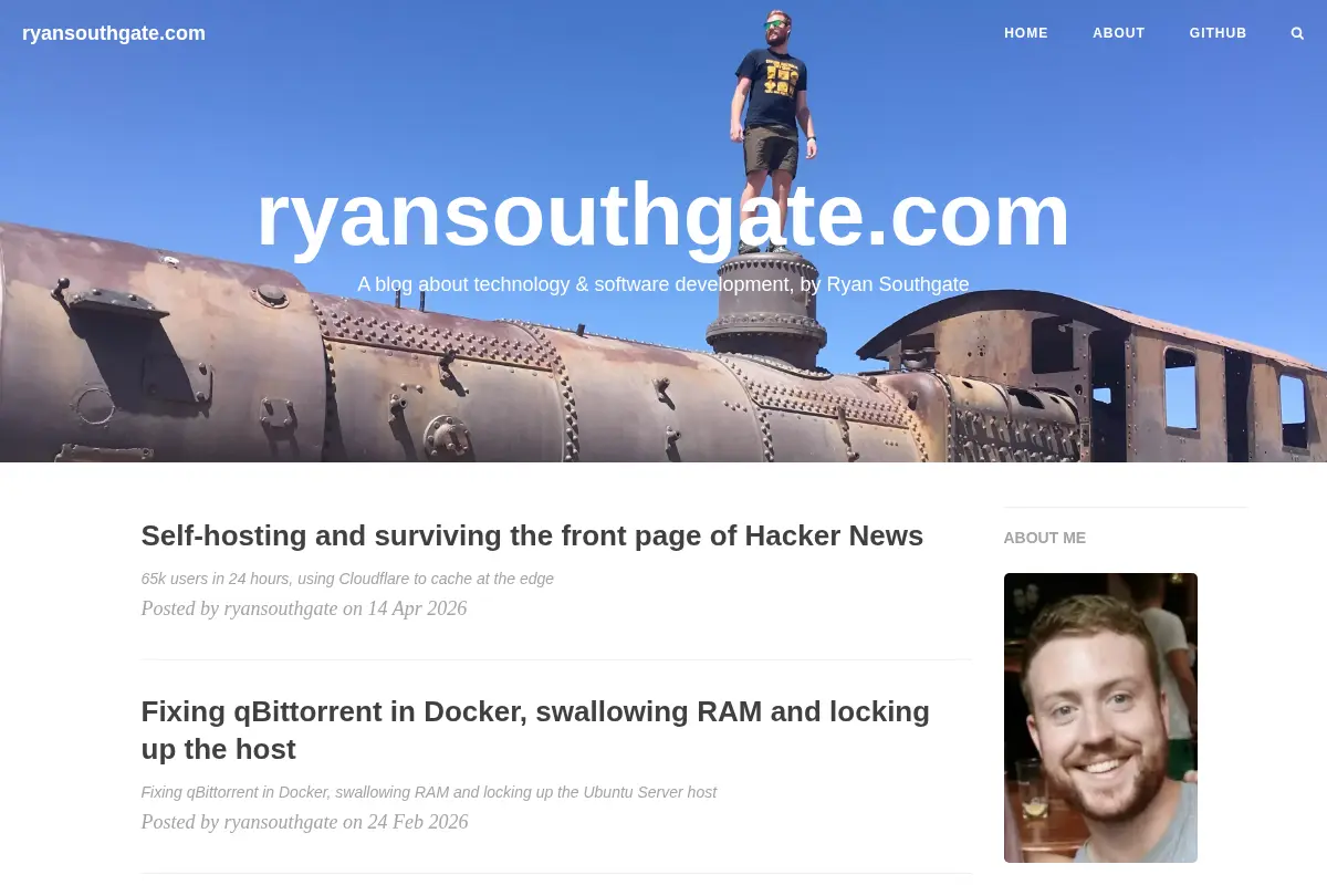 Ryan Southgate's Blog