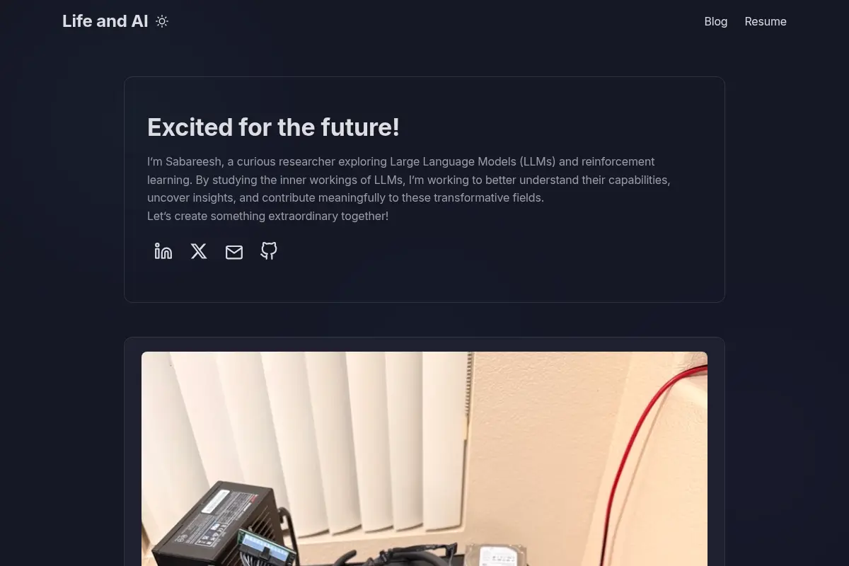 Life and AI