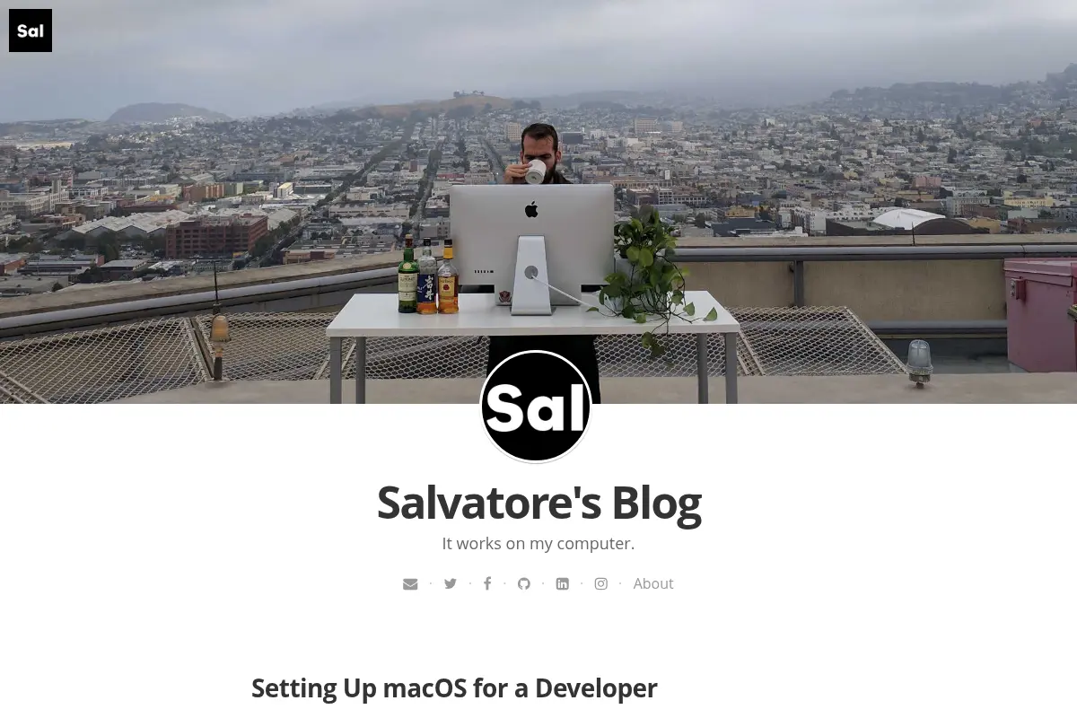 Salvatore's Blog