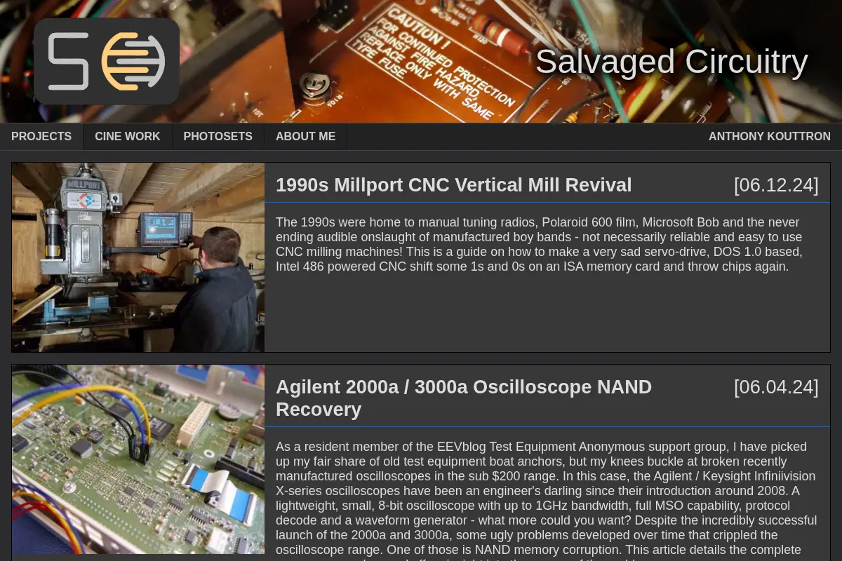 Salvaged Circuitry