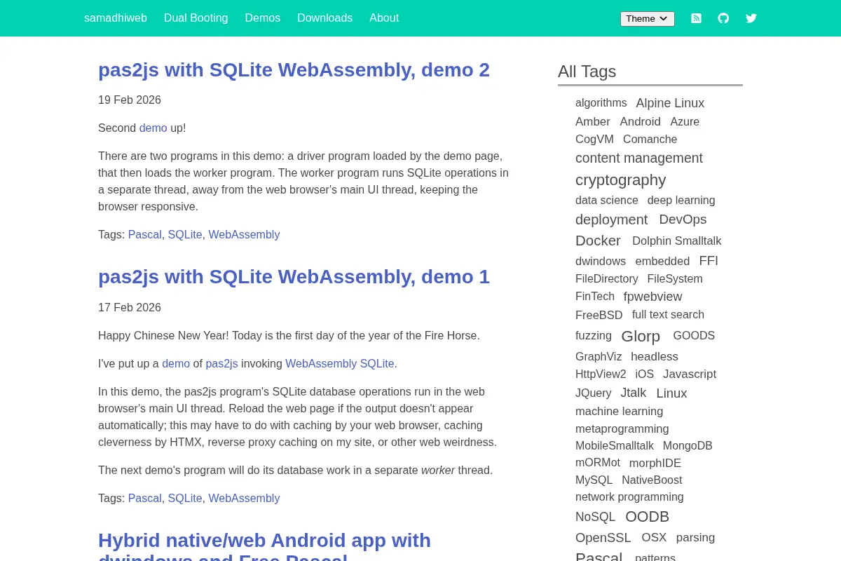 samadhiweb