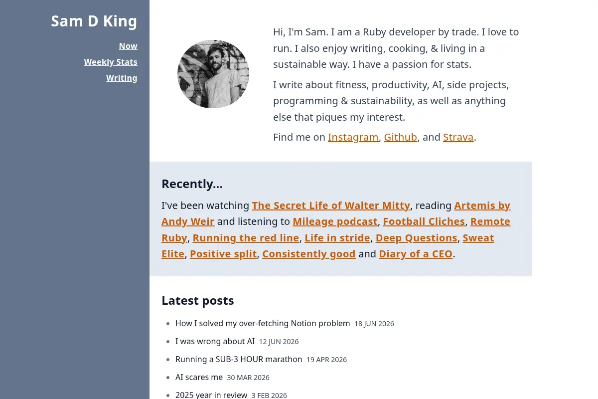 Sam D King