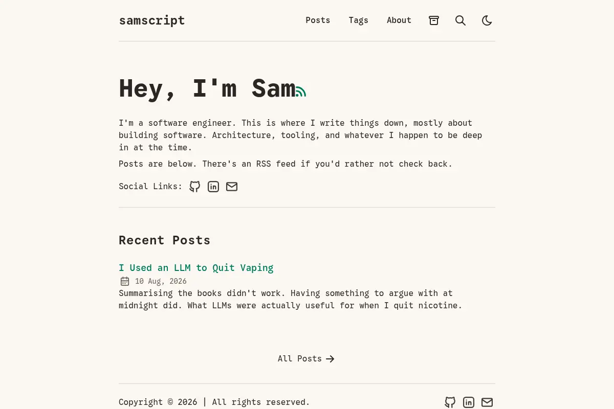 samscript