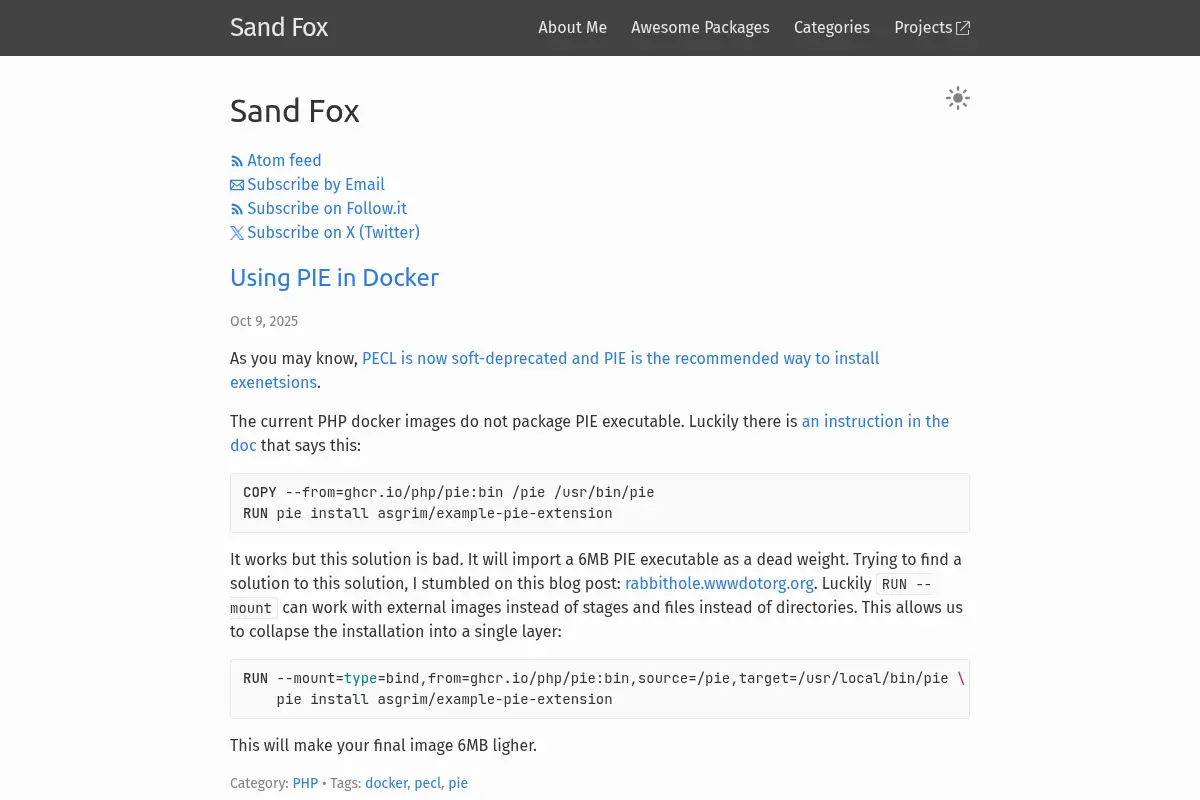 Sand Fox