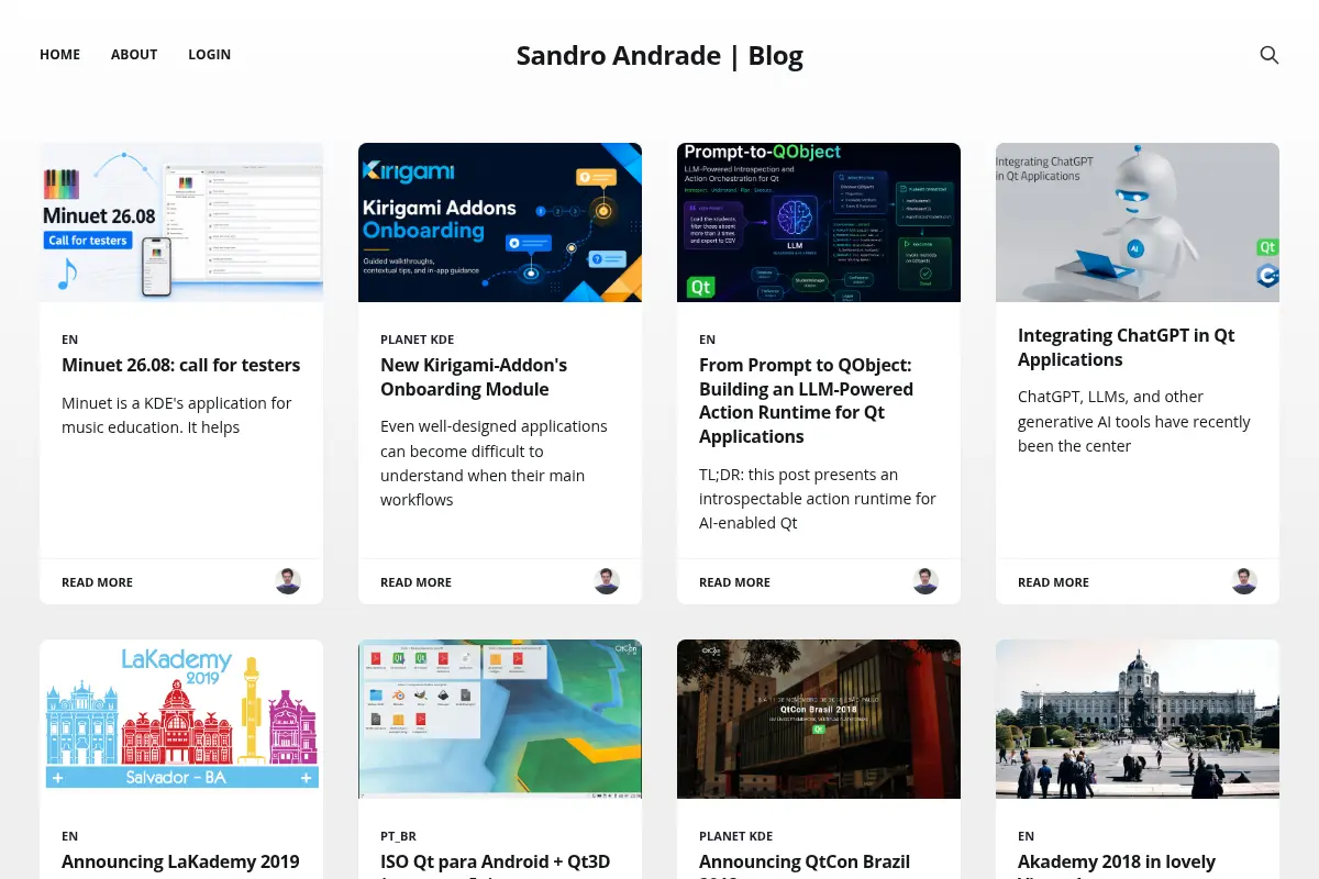 Sandro Andrade | Blog