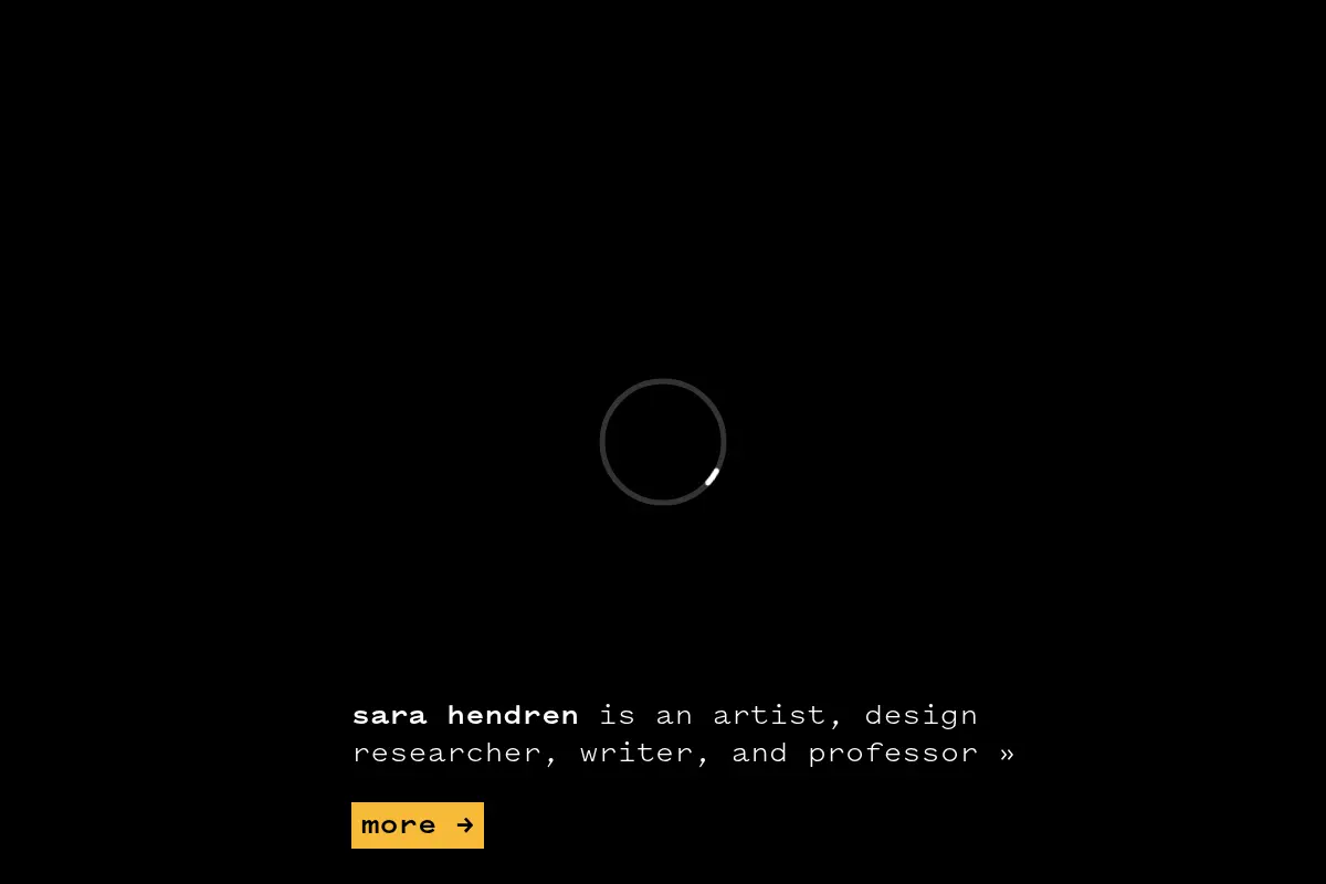 Sara Hendren