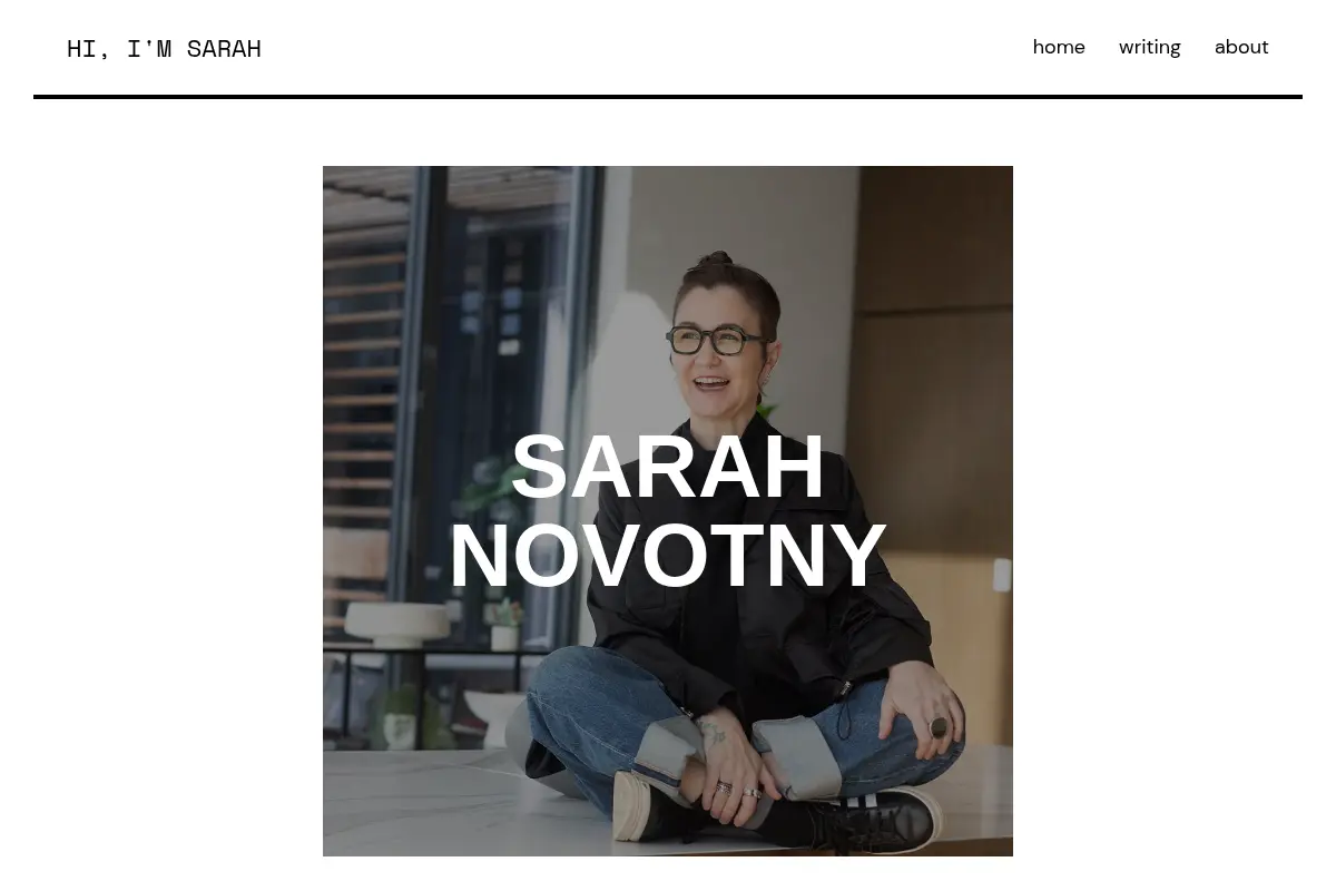 Sarah Novotny