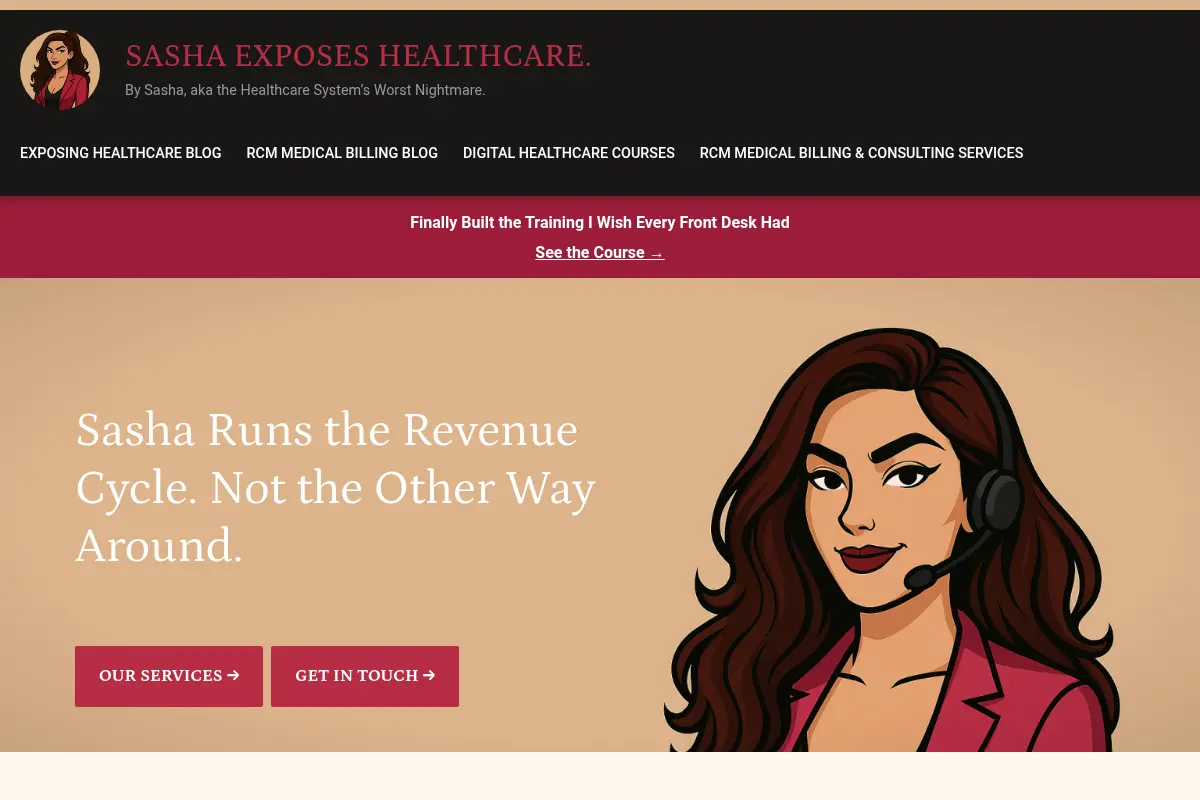 Sasha Exposes Healthcare