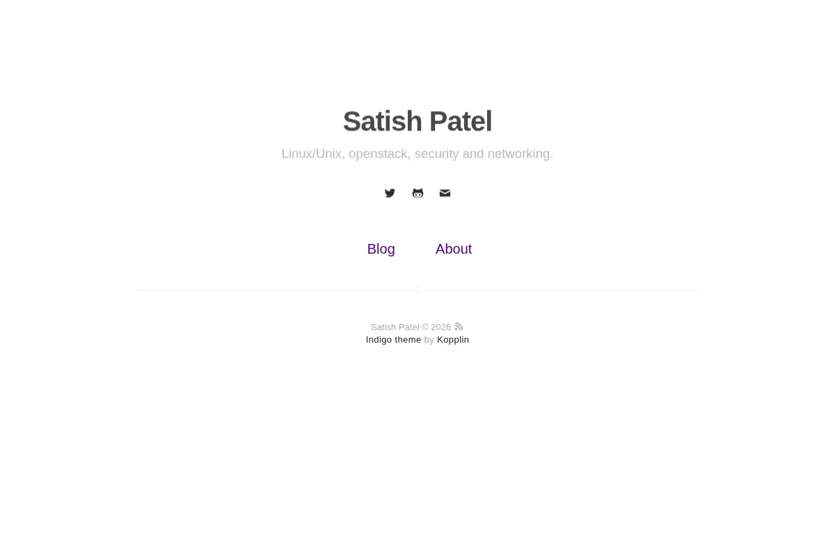 Home | Satish Patel