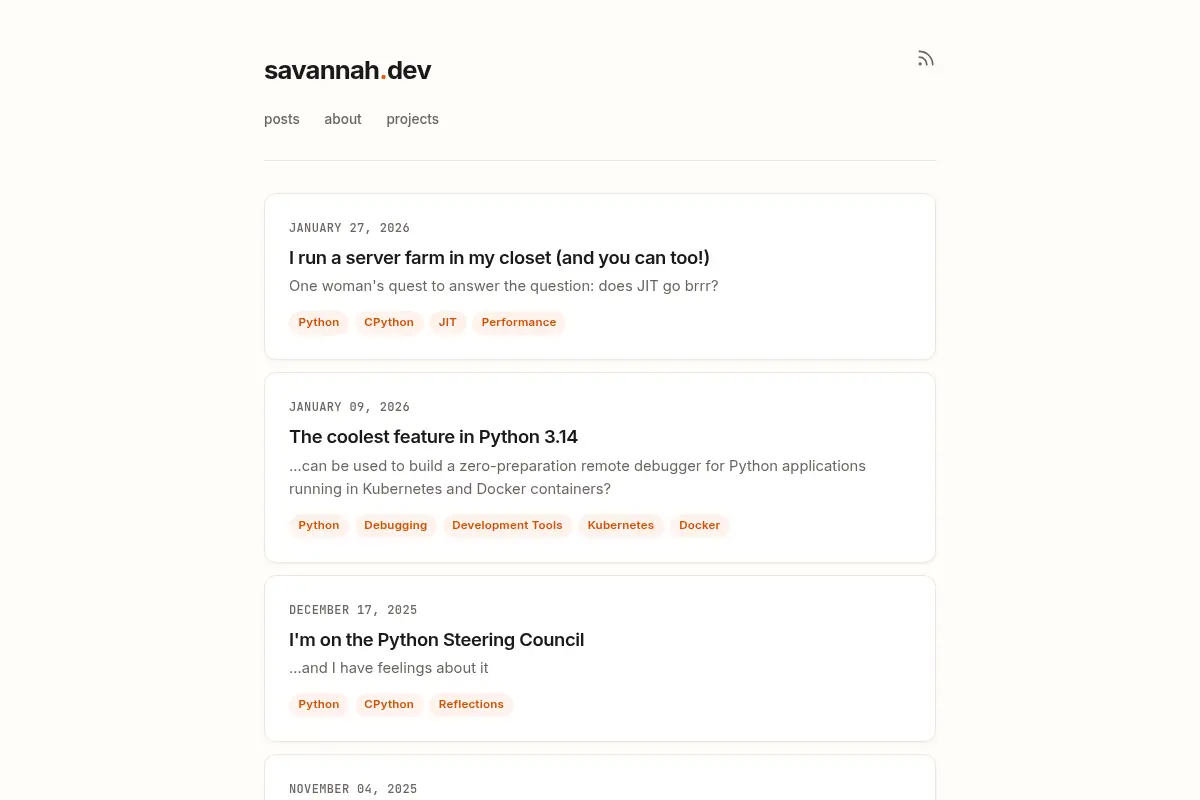 Savannah's Blog