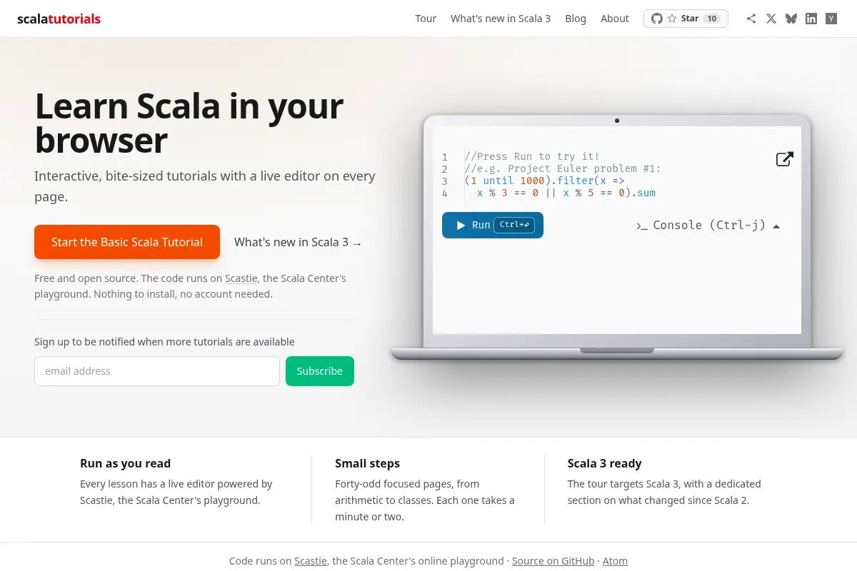 Scala Tutorials