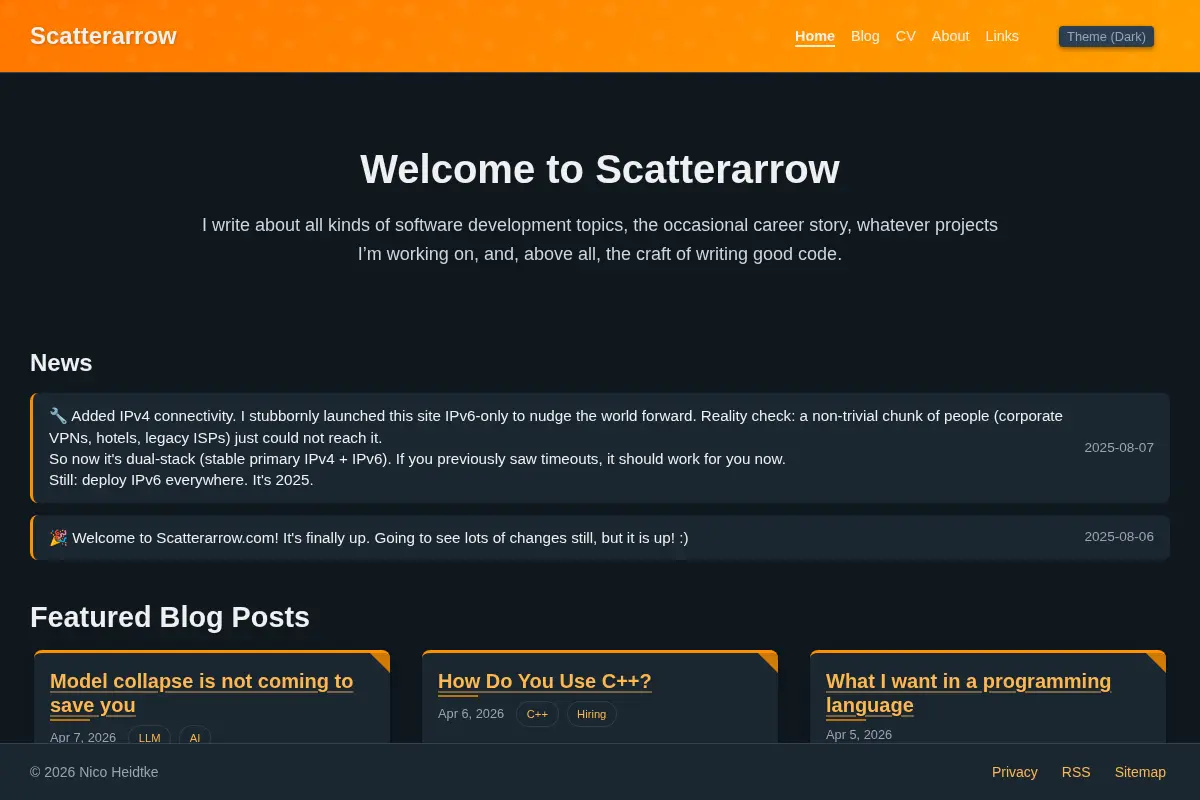 Scatterarrow