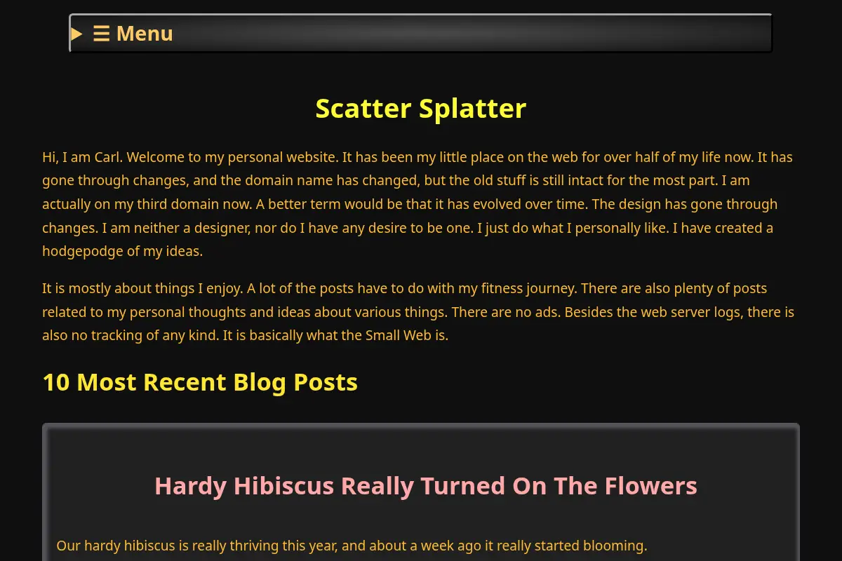 Scatter Splatter