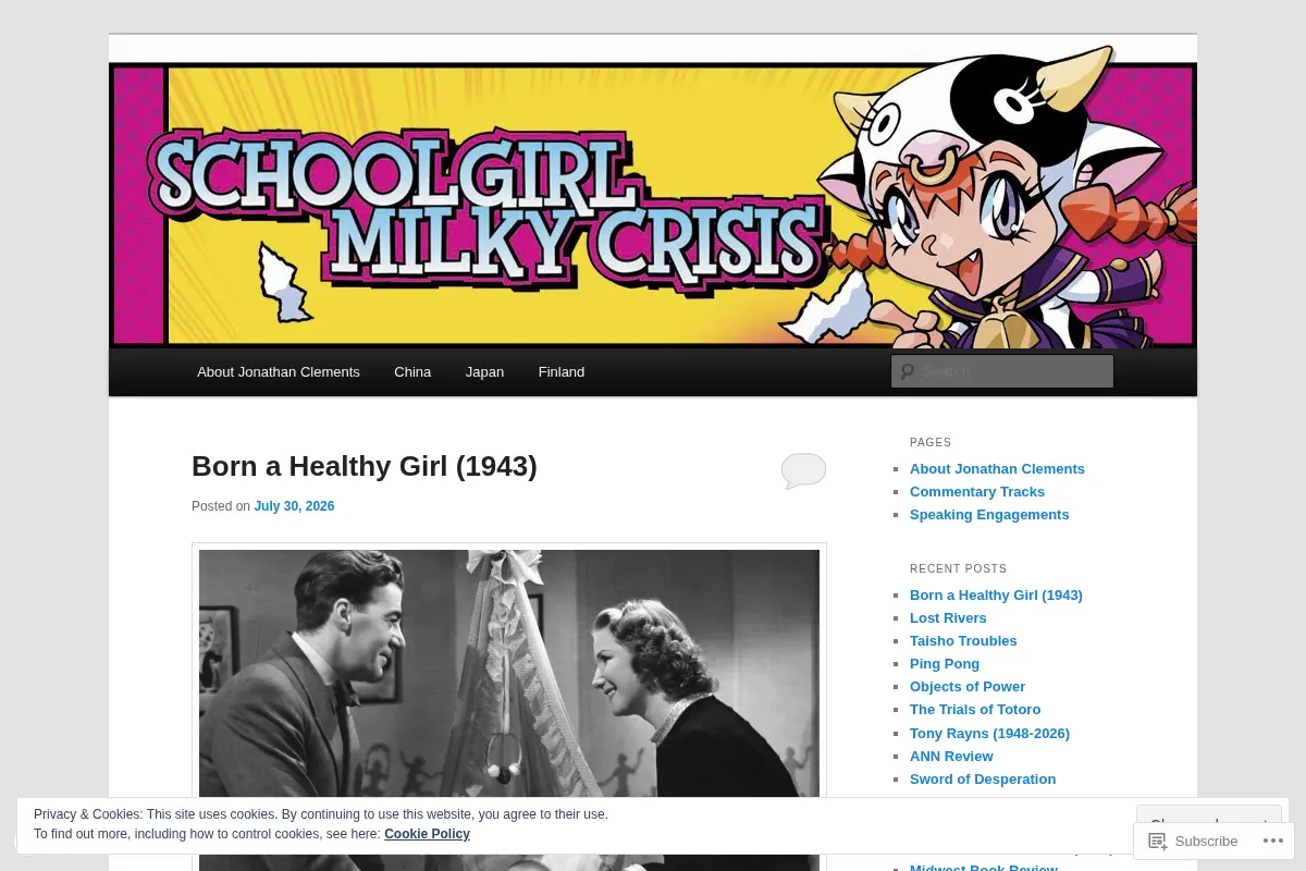 Schoolgirl Milky Crisis Blog