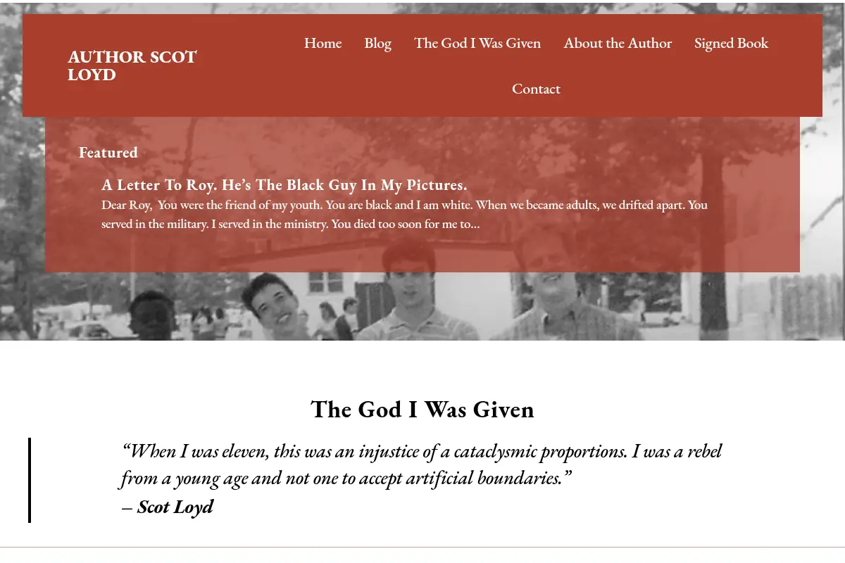 Scot Loyd - Author