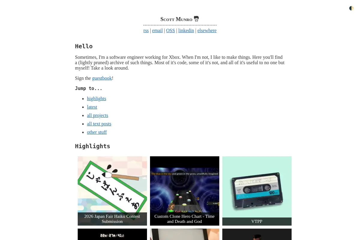 scottnm: homepage