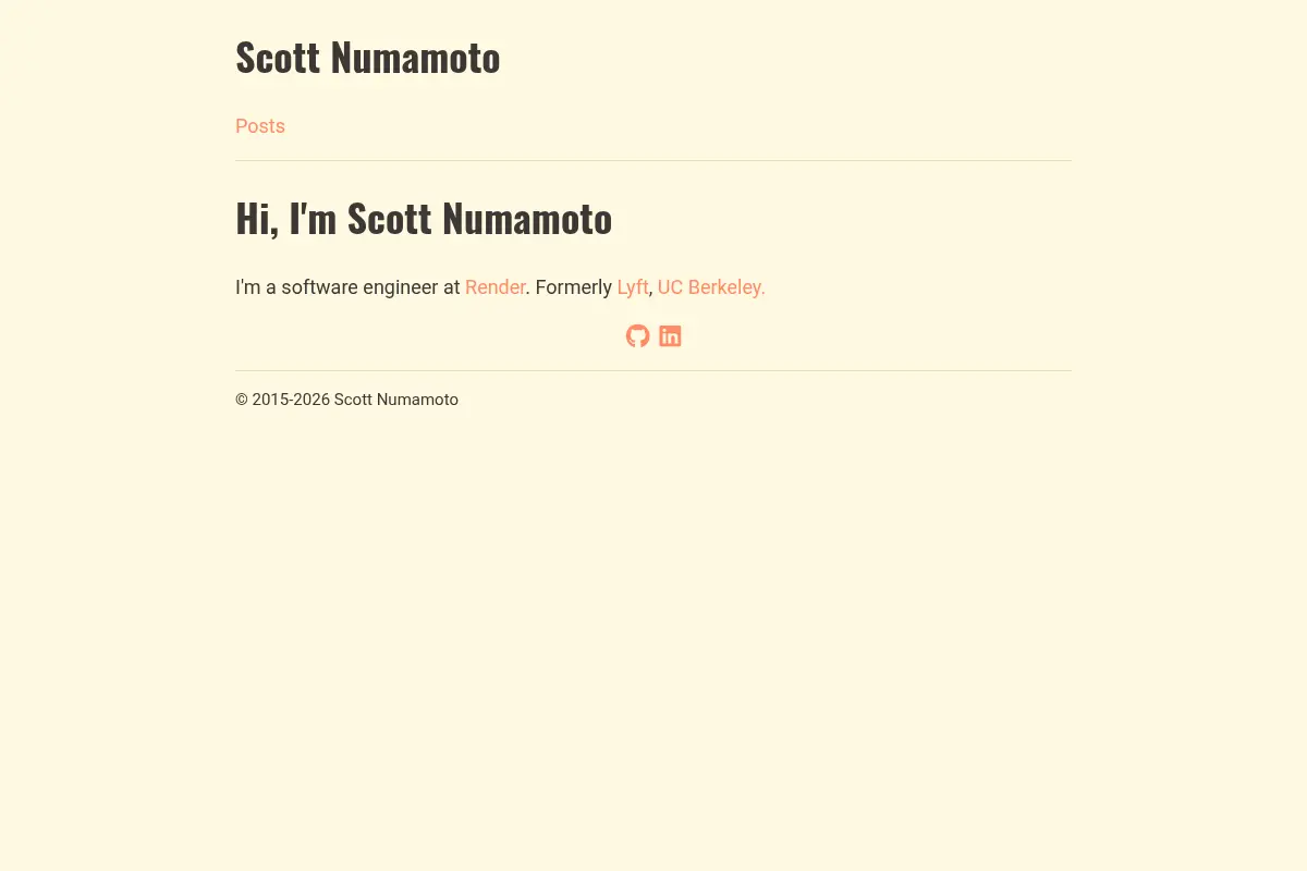 Scott Numamoto