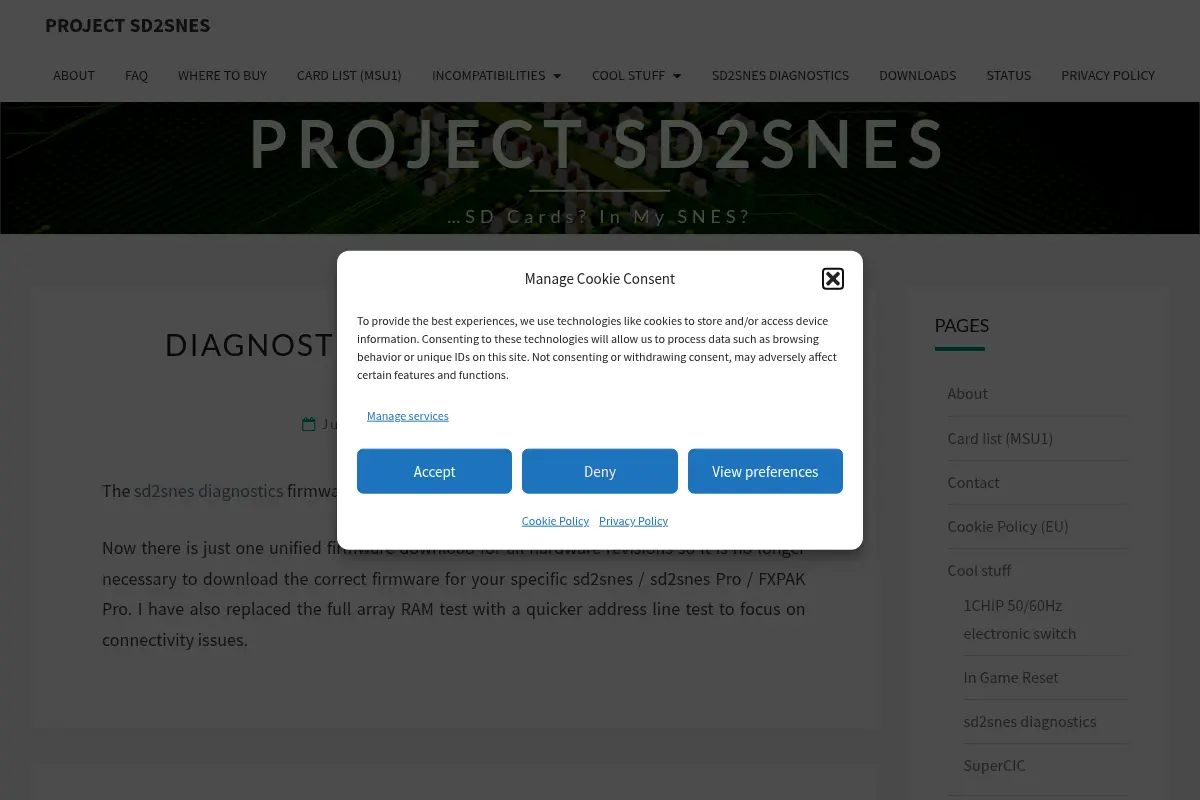 sd2snes Project