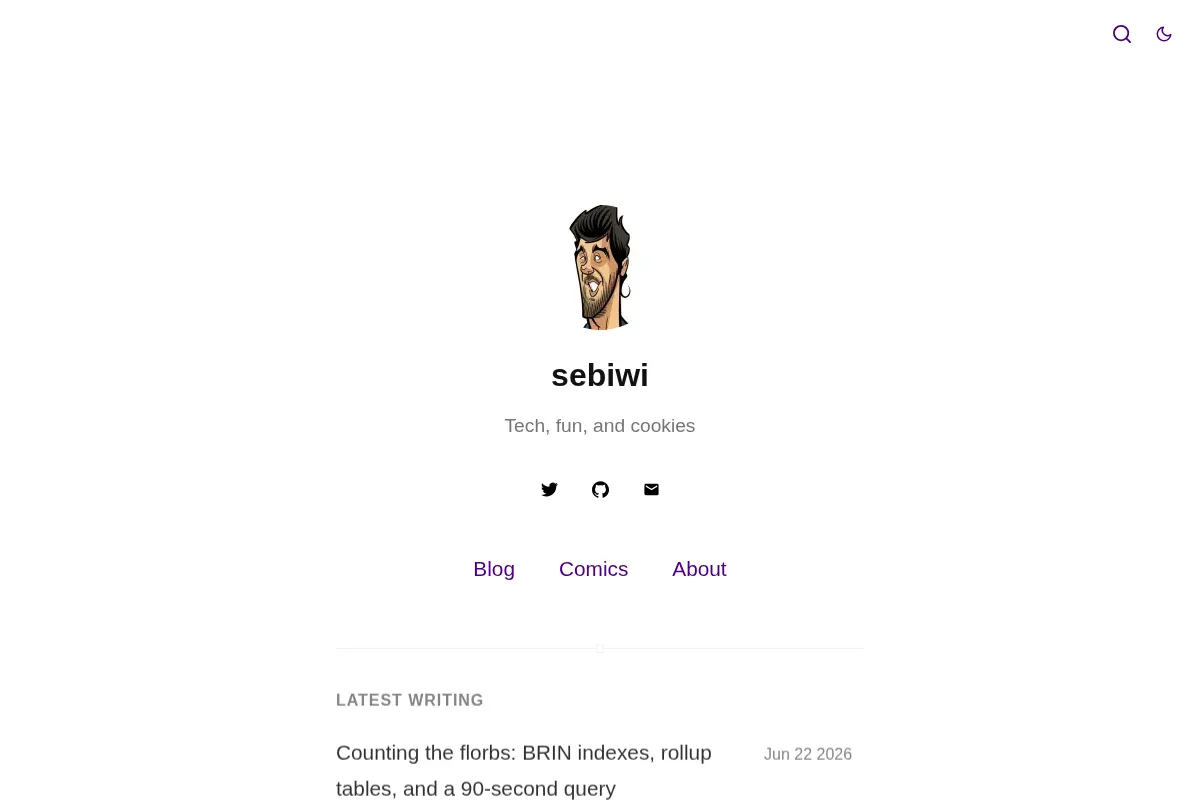 sebiwi | Tech, fun, and cookies