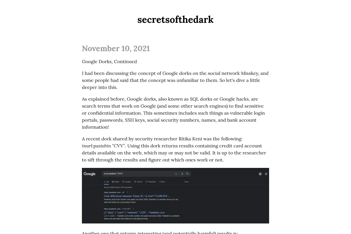 secretsofthedark