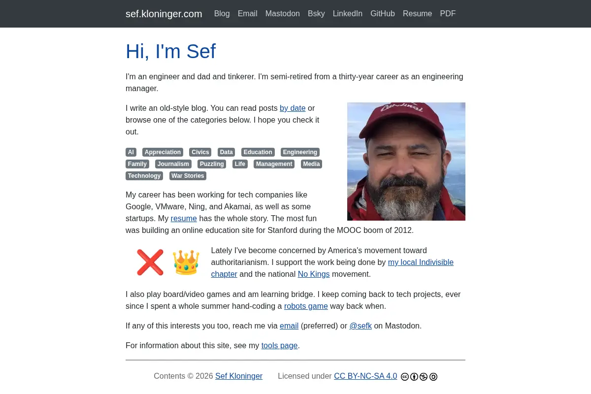 Sef Kloninger