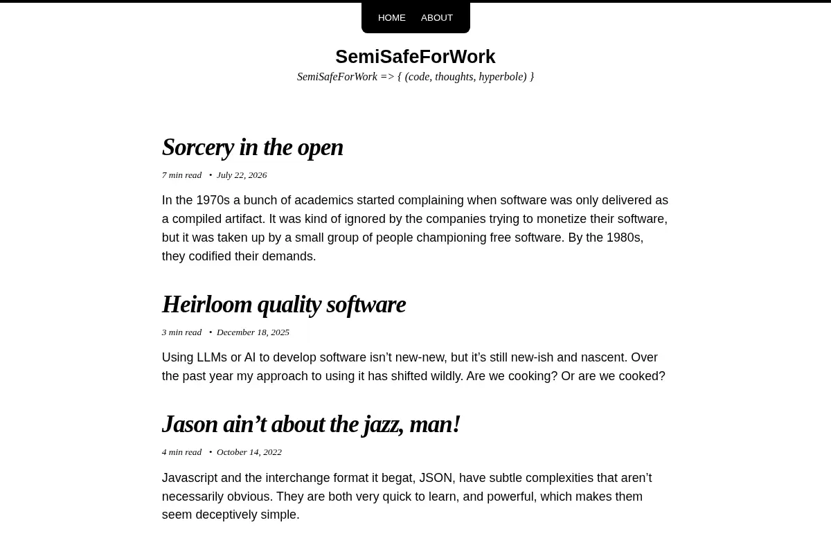 SemiSafeForWork