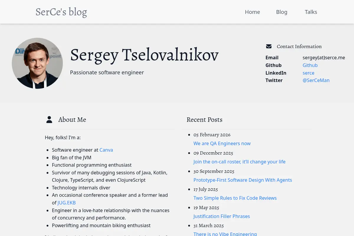 SerCe's blog