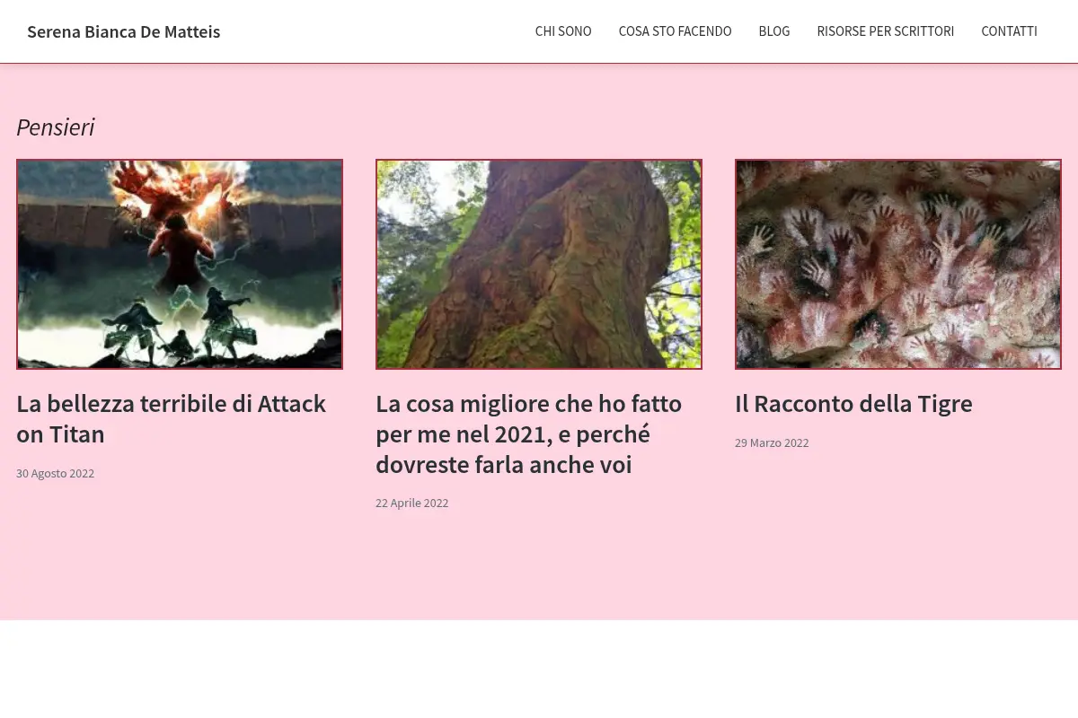 For the Love for all Creatures - Serena Bianca De Matteis