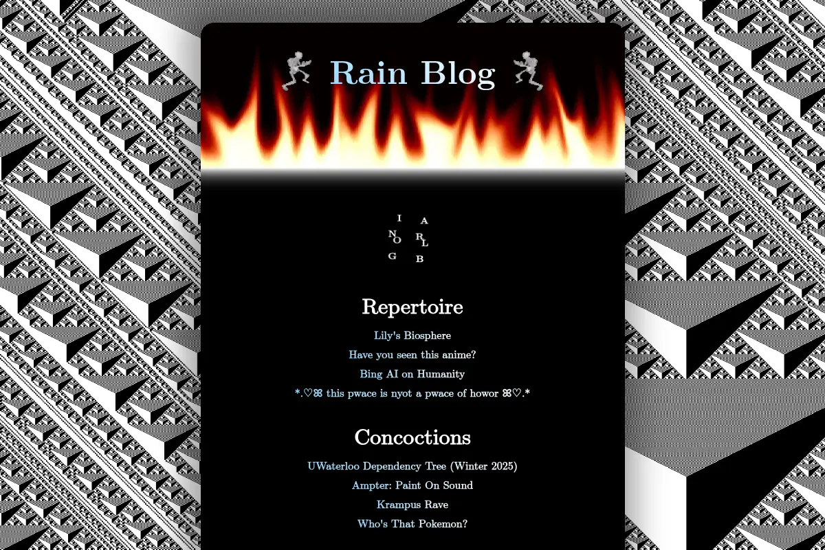 Rain Blog
