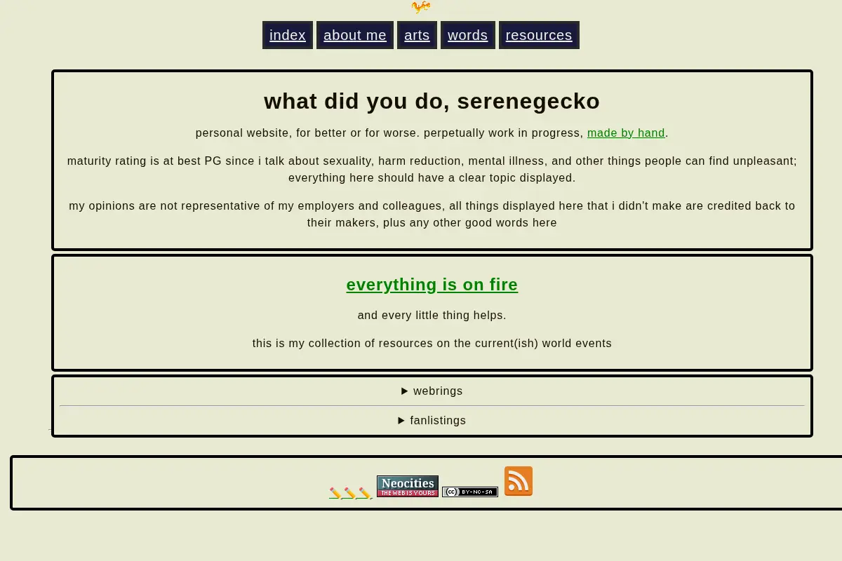 serenegecko is really trying