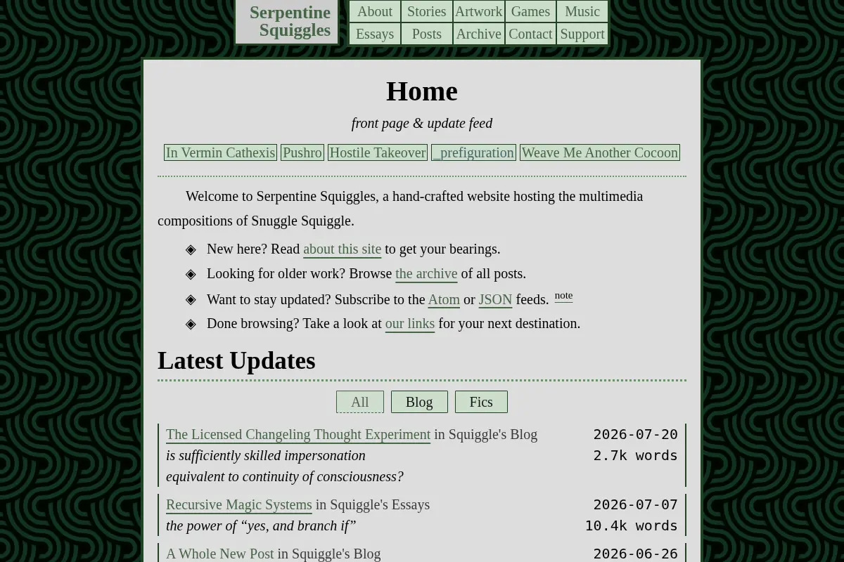 Serpent Squiggles