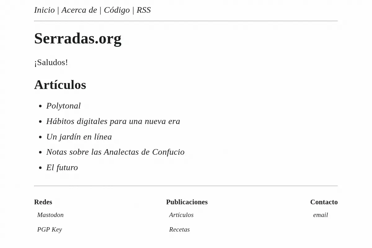 Serradas.org
